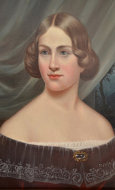 Portrait of Jenny Lind in the collection of Historic Northampton