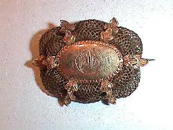 "G" Brooch