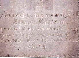 Sylva Church, d. 1822
