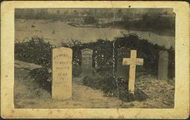 Union grave stones in Louisiana.