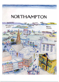 "View From Northampton" Notecards