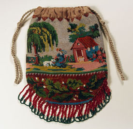 Bead-Knitted Bag