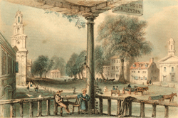 Shop Row, c. 1839