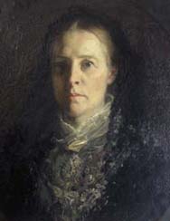 Portrait of Auretta Aldrich, by C.C. Burleigh Jr., 